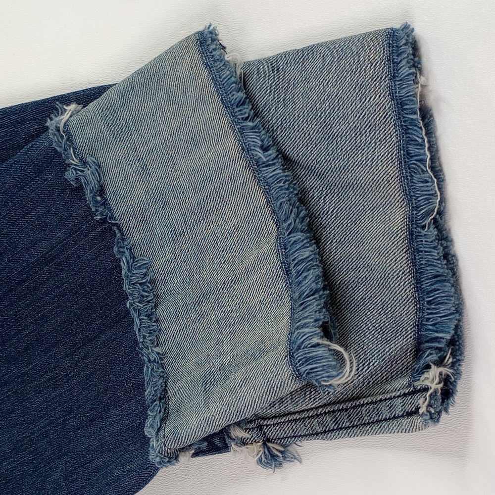 Joe's The Smith Mid Rise Straight Ankle Jeans Raw Hem Cuff Size 29 - Picture 12 of 16